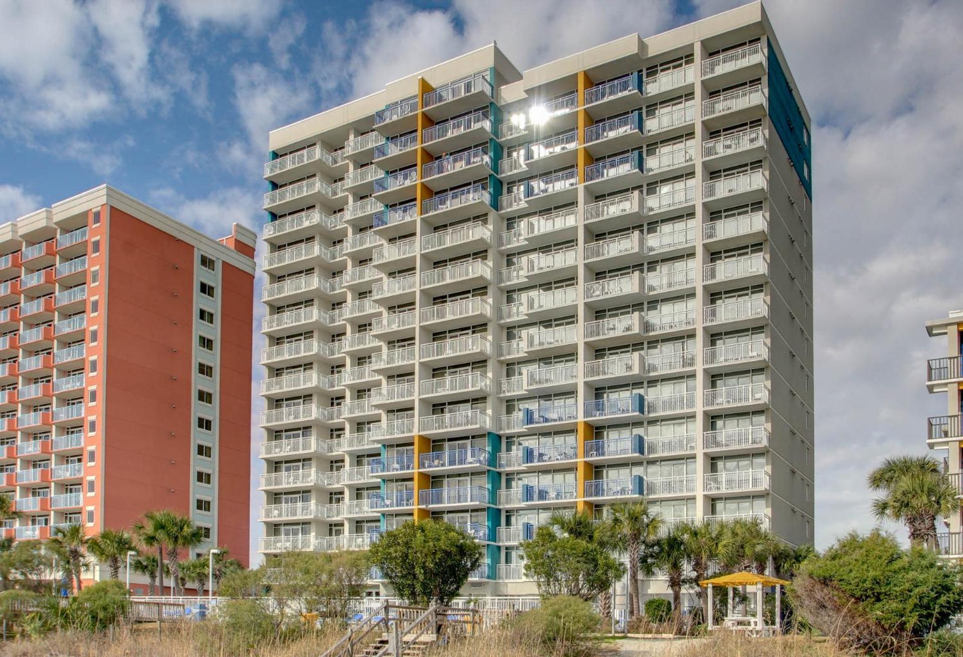 מירטל ביץ' Atlantica Towers Beach-Side Condo W Pools מראה חיצוני תמונה